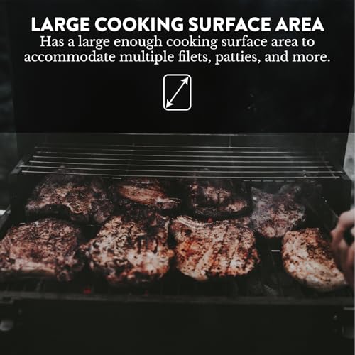 GasOne Portable Tabletop BBQ Grill - 18-inch, 2-Tiered, Side Handles & Lid - Compact Charcoal Grill for Picnic & Tailgate - Image 8
